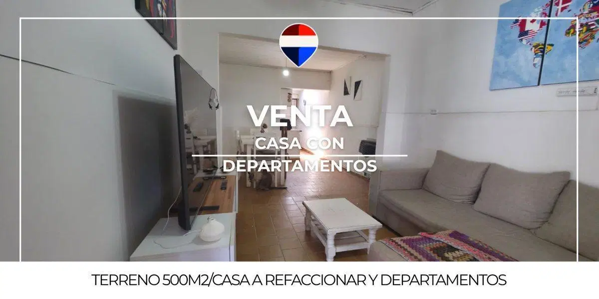 VENTA CASA A REFACCIONAR DEPARTAMENTOS CIPOLLETTI 2