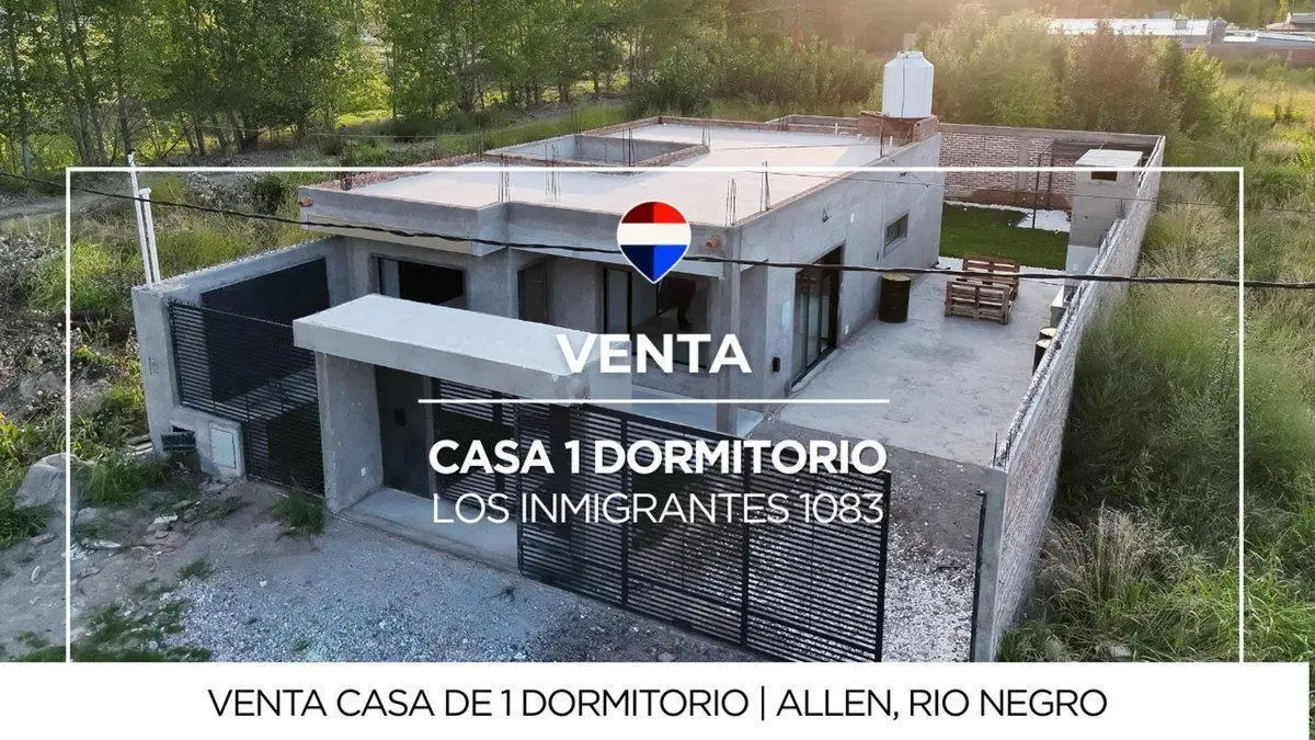 VENTA CASA 1 DORMITORIO EN ALLEN 3