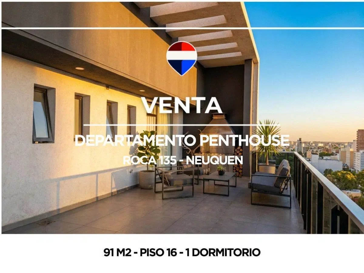 DEPARTAMENTO PENTHOUSE EN VENTA 1 DORMITORIO P 16 2