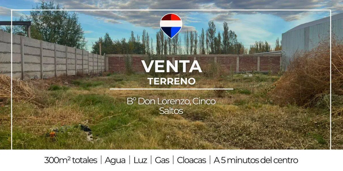 VENTA TERRENO CINCO SALTOS 2