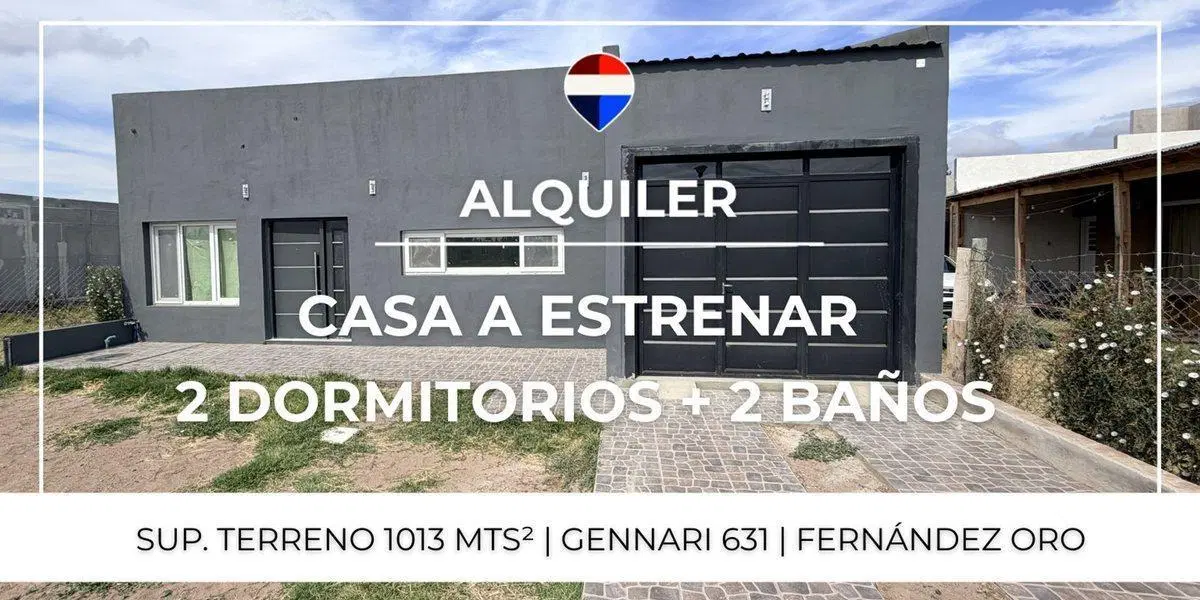 ALQUILER CASA 2 DORM - GENNARI 631 - FERNANDEZ ORO 2