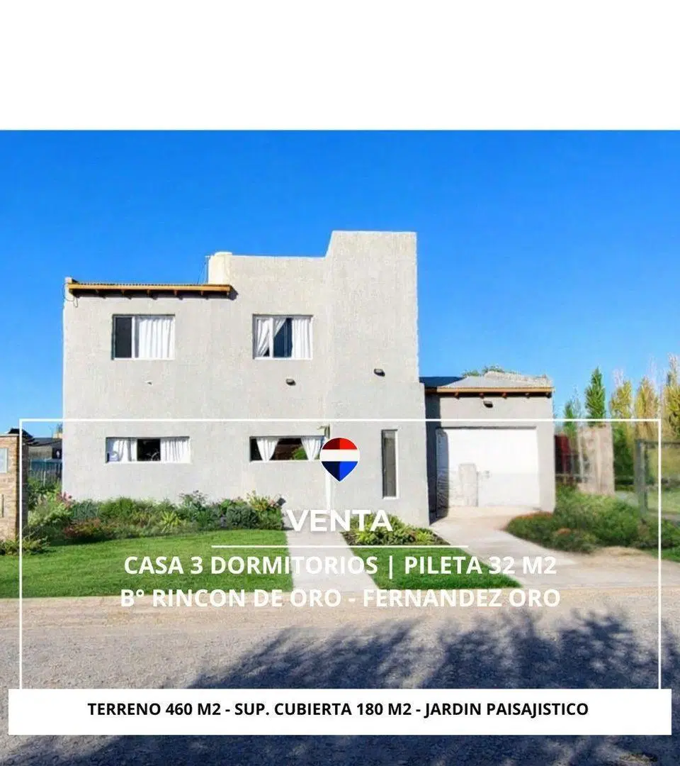 VENTA  CASA EN FERNANDEZ ORO 5