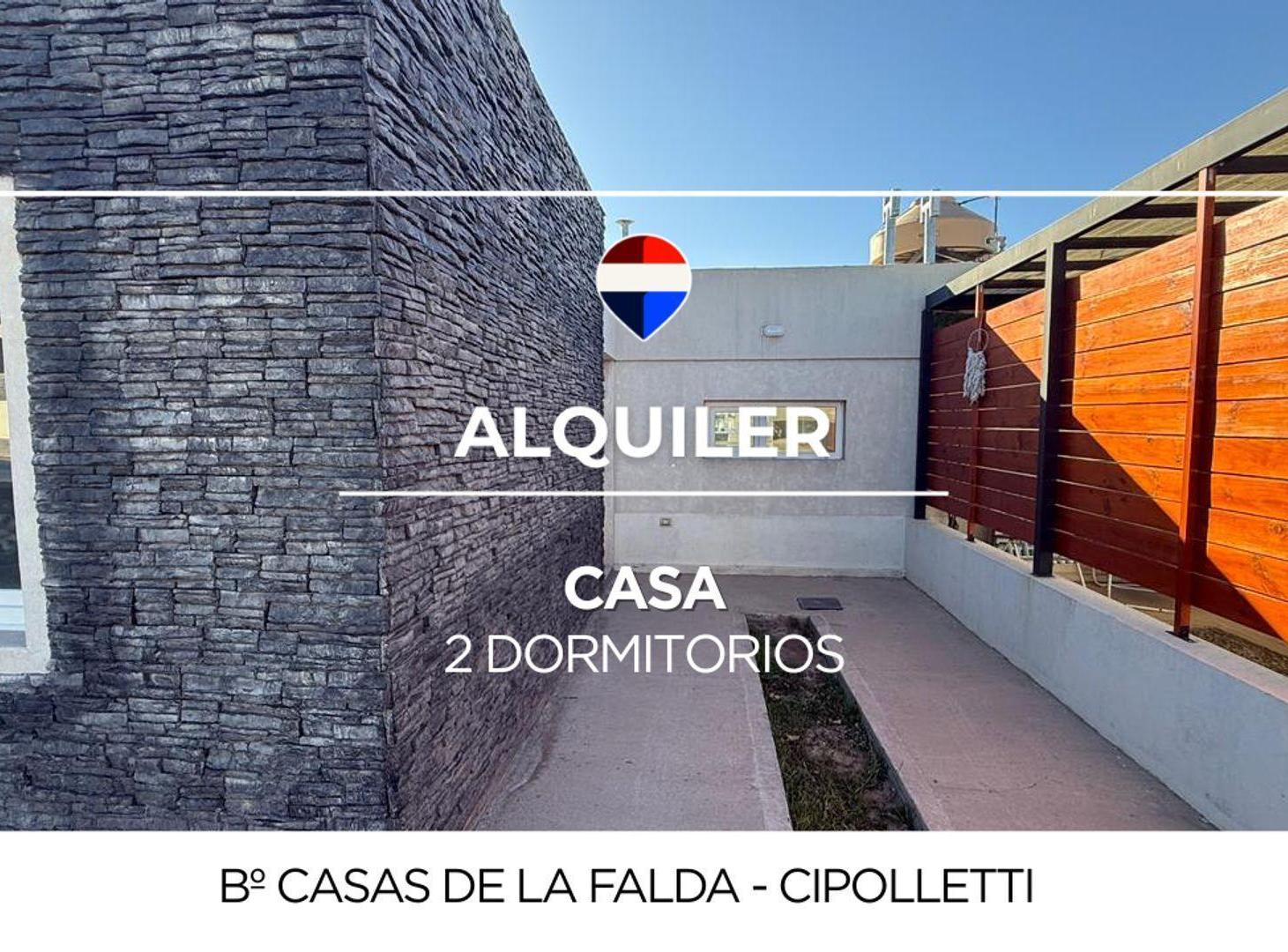 ALQUILER CASA EN CIPOLLETTI