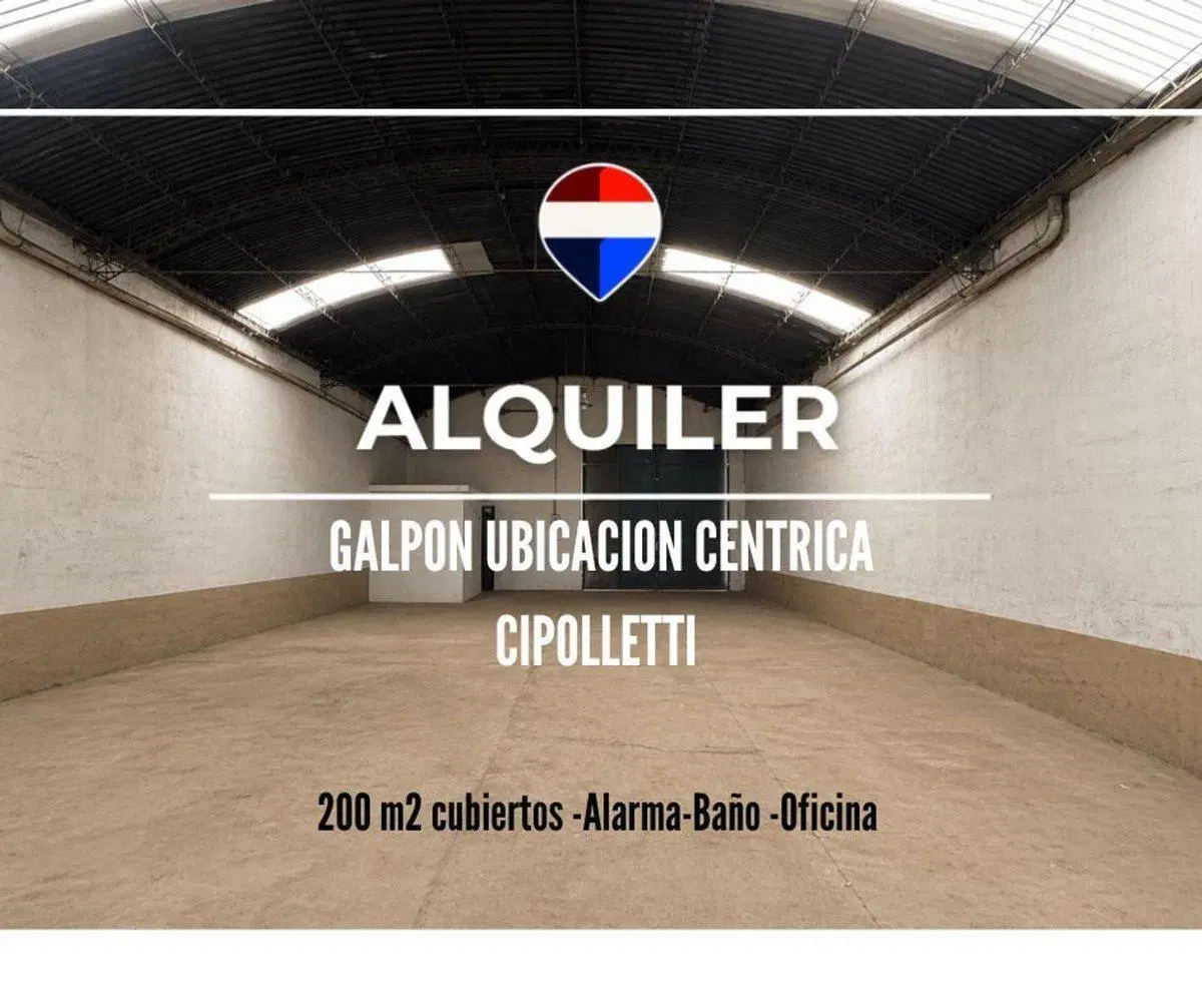 ALQUILER COMERCIAL GALPON CIPOLLETTI 3