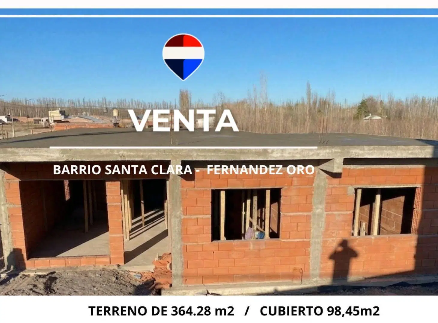 VENTA DE CASA EN CONSTRUCCION FERNANDEZ ORO 2