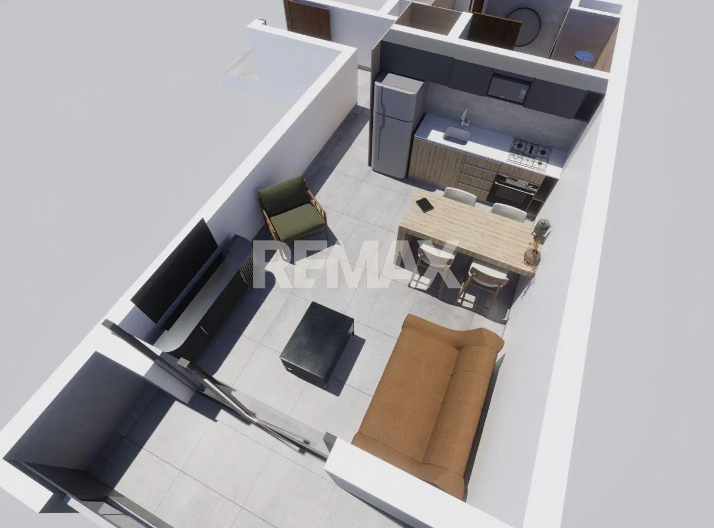 DEPARTAMENTO EN POZO 1 DORMITORIO EN VENTA 2