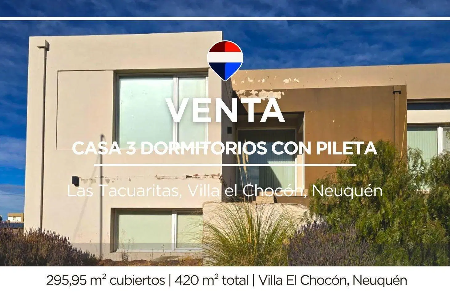 CASA EN VENTA 3 DORMITORIOS VILLA EL CHOCON 2