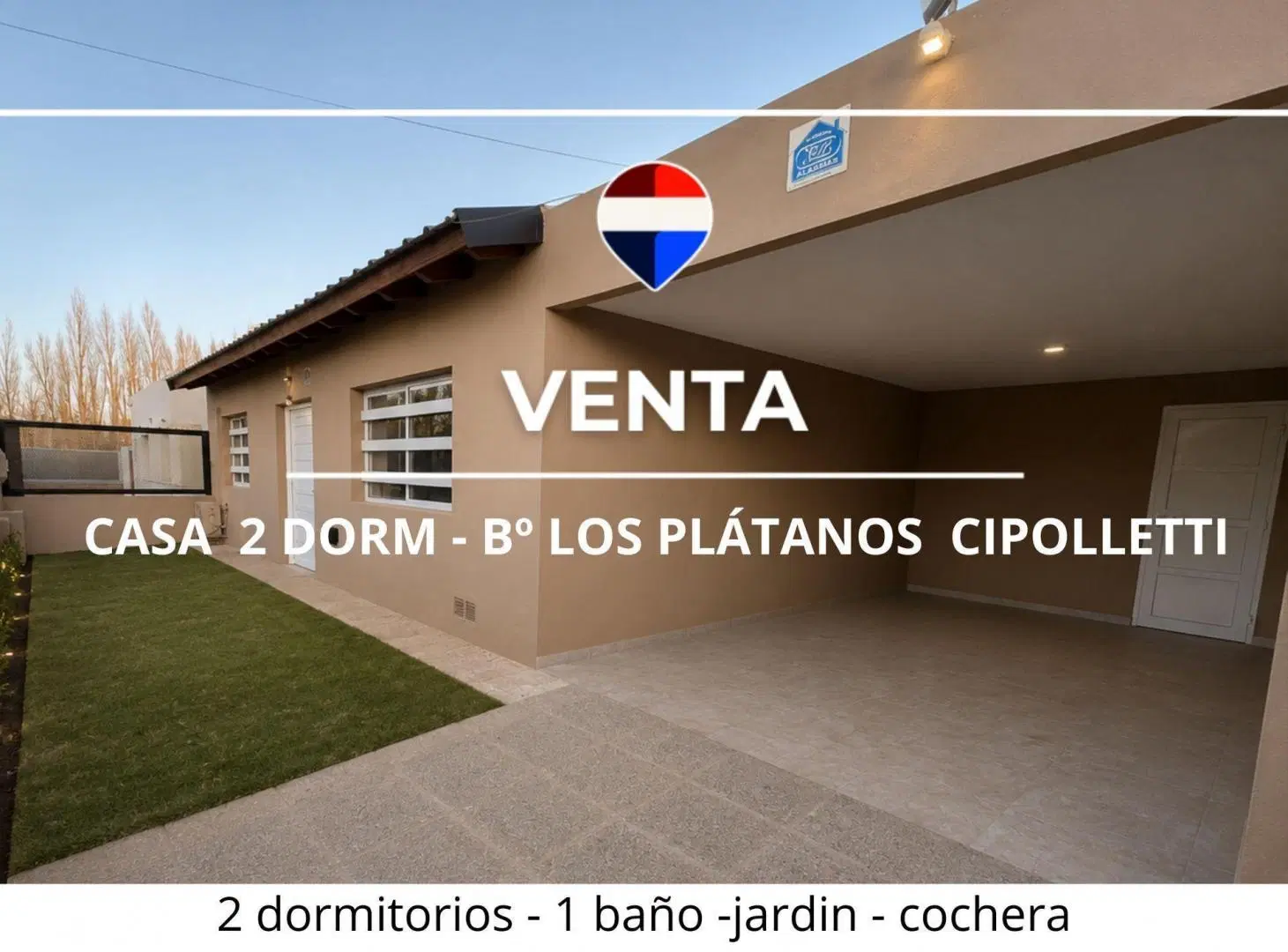 VENTA CASA 2 DORMITORIOS - CIPOLLETTI 4