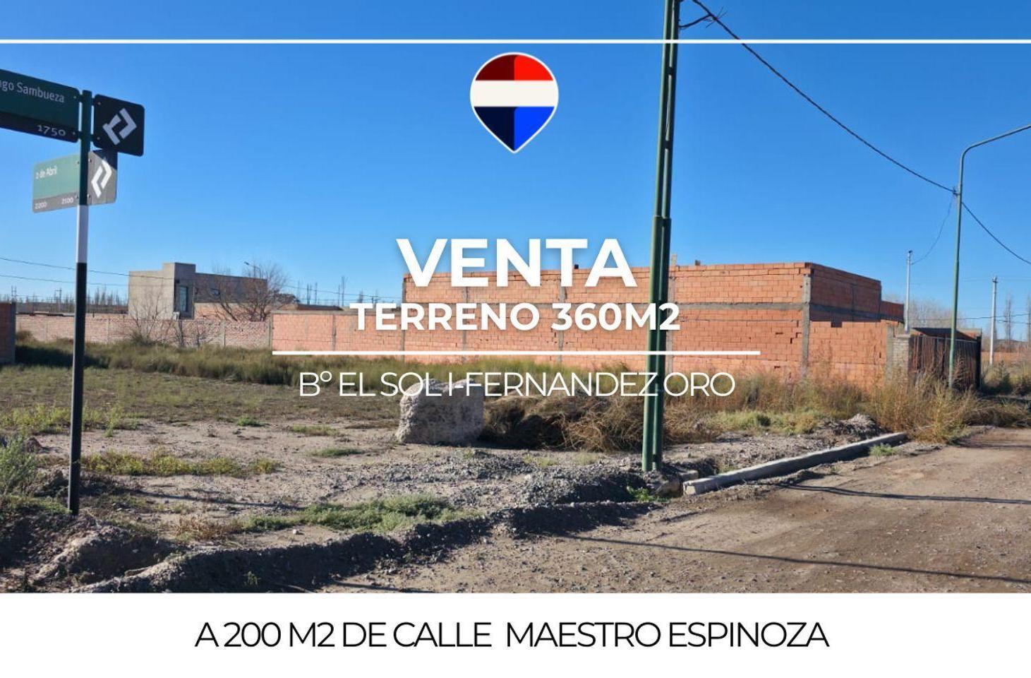 Foto de VENTA TERRENO FERNANDEZ ORO, imagen 1