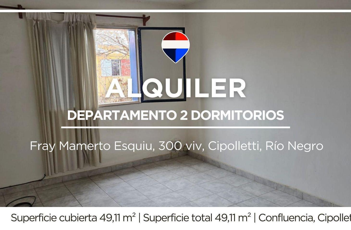 Foto de ALQUILER DEPARTAMENTO 2 HABITACIONES CIPOLLETTI, imagen 3