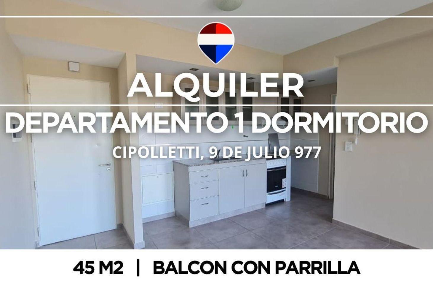 Foto de ALQUILER DEPTO 1 DORMITORIO CIPOLLETTI, imagen 1