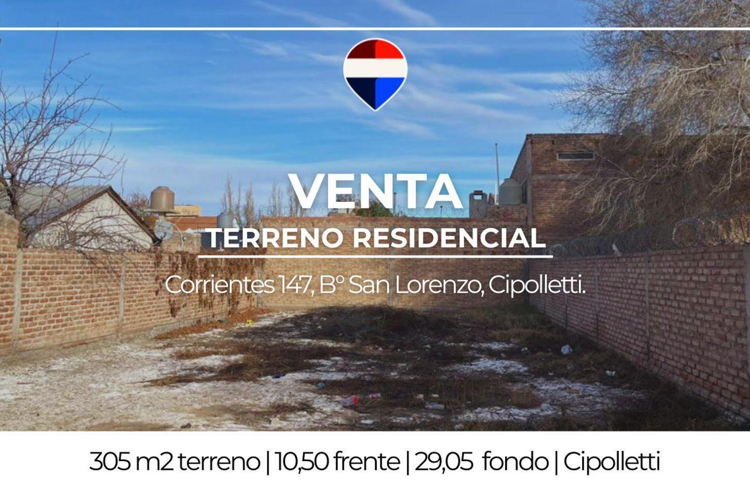 Foto de TERRENO EN VENTA CIPOLLETTI, imagen 1