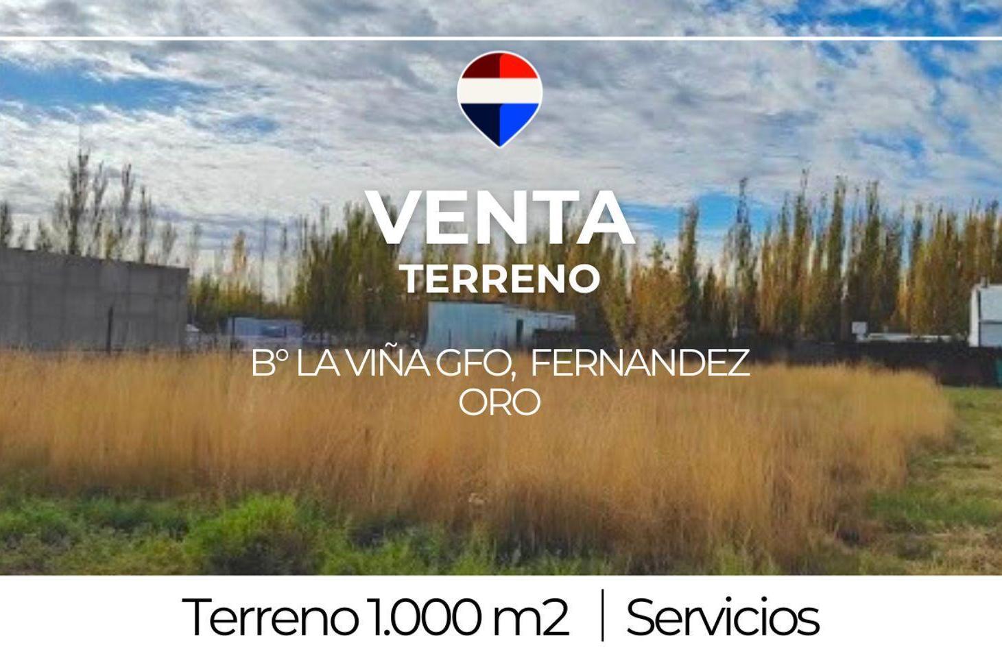Foto de Venta Terreno 1.000 m2 - B° La Viña GFO, imagen 3