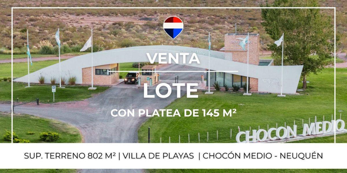 Foto de VENTA LOTE CON PLATEA - CHOCÓN MEDIO - NEUQUEN, imagen 1