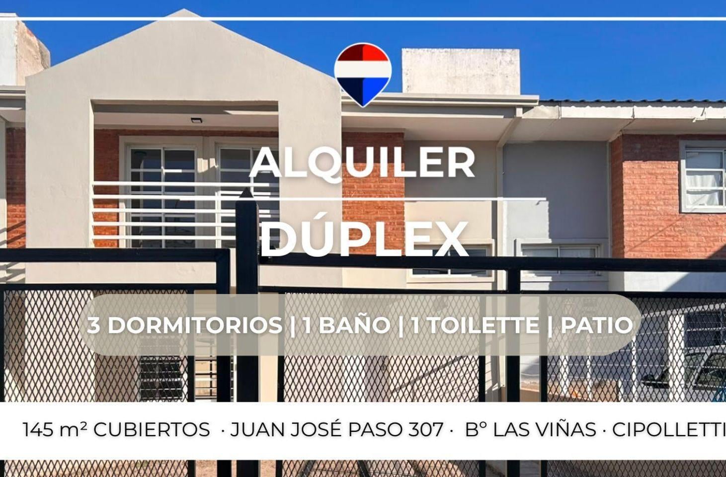 Foto de DÚPLEX EN ALQUILER – Bº LAS VIÑAS - CIPOLLETTI, imagen 1