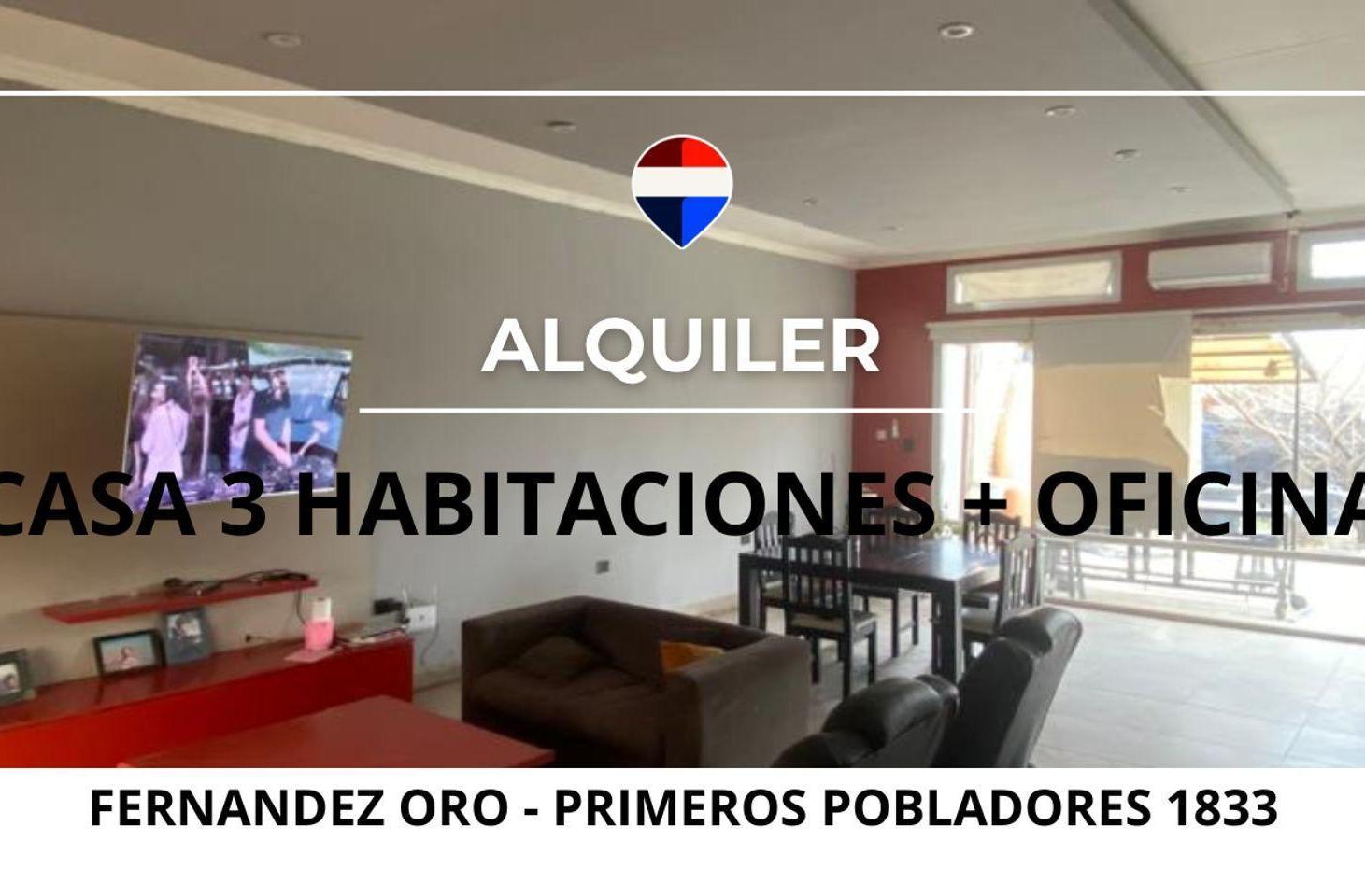 Foto de ALQUILER CASA + OFICINA FERNANDEZ ORO, imagen 2