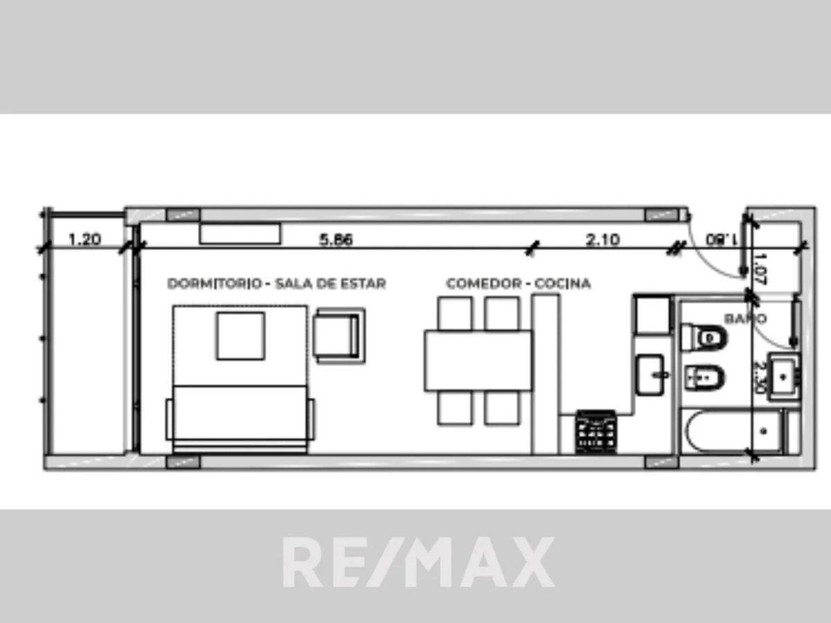 Foto de Venta Monoambiente en Pozo, Edificio SM 442, Cipo, imagen 4