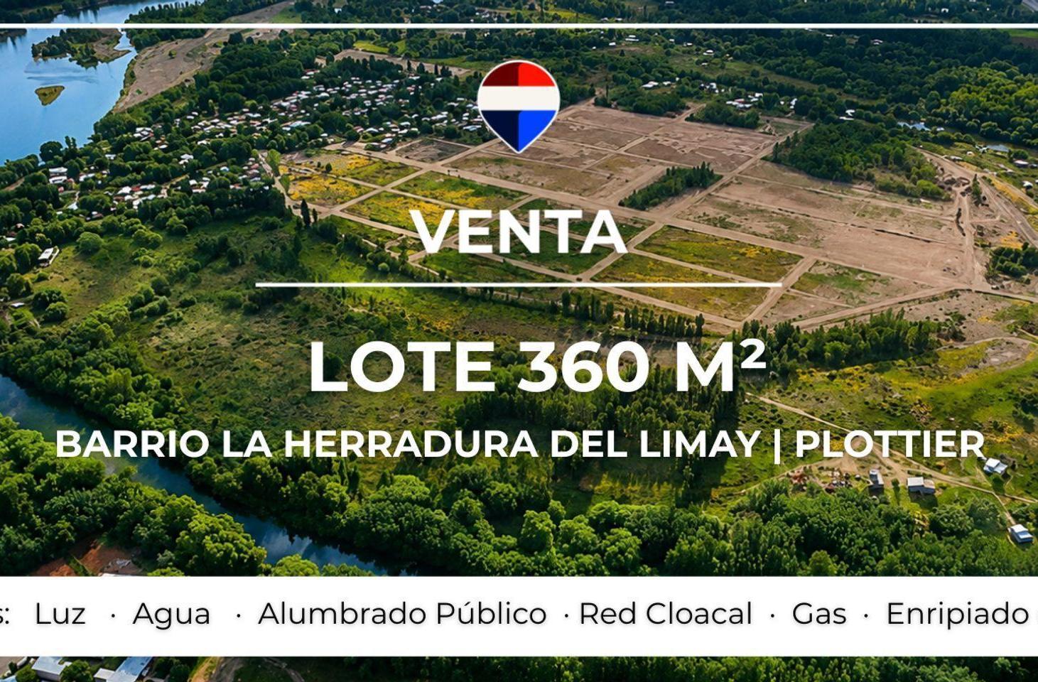 Foto de VENTA LOTE B° LA HERRADURA DEL LIMAY – PLOTTIER, imagen 1
