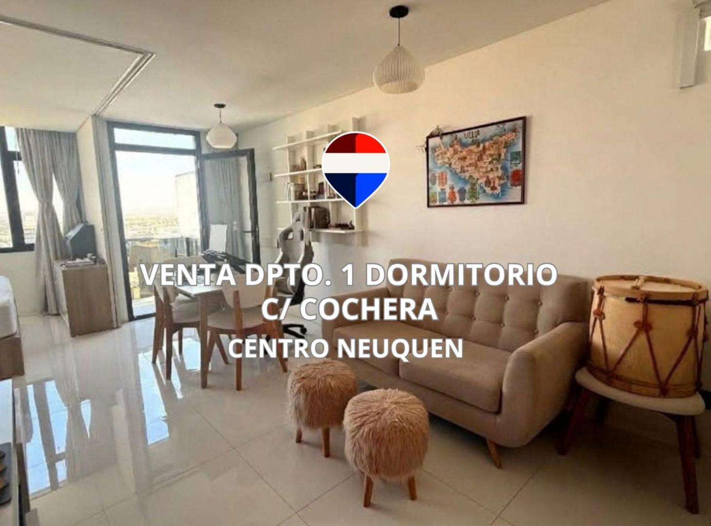 Foto de VENTA DEPARTAMENTO 1 DORM C/COCHERA NEUQUEN CENTRO, imagen 1
