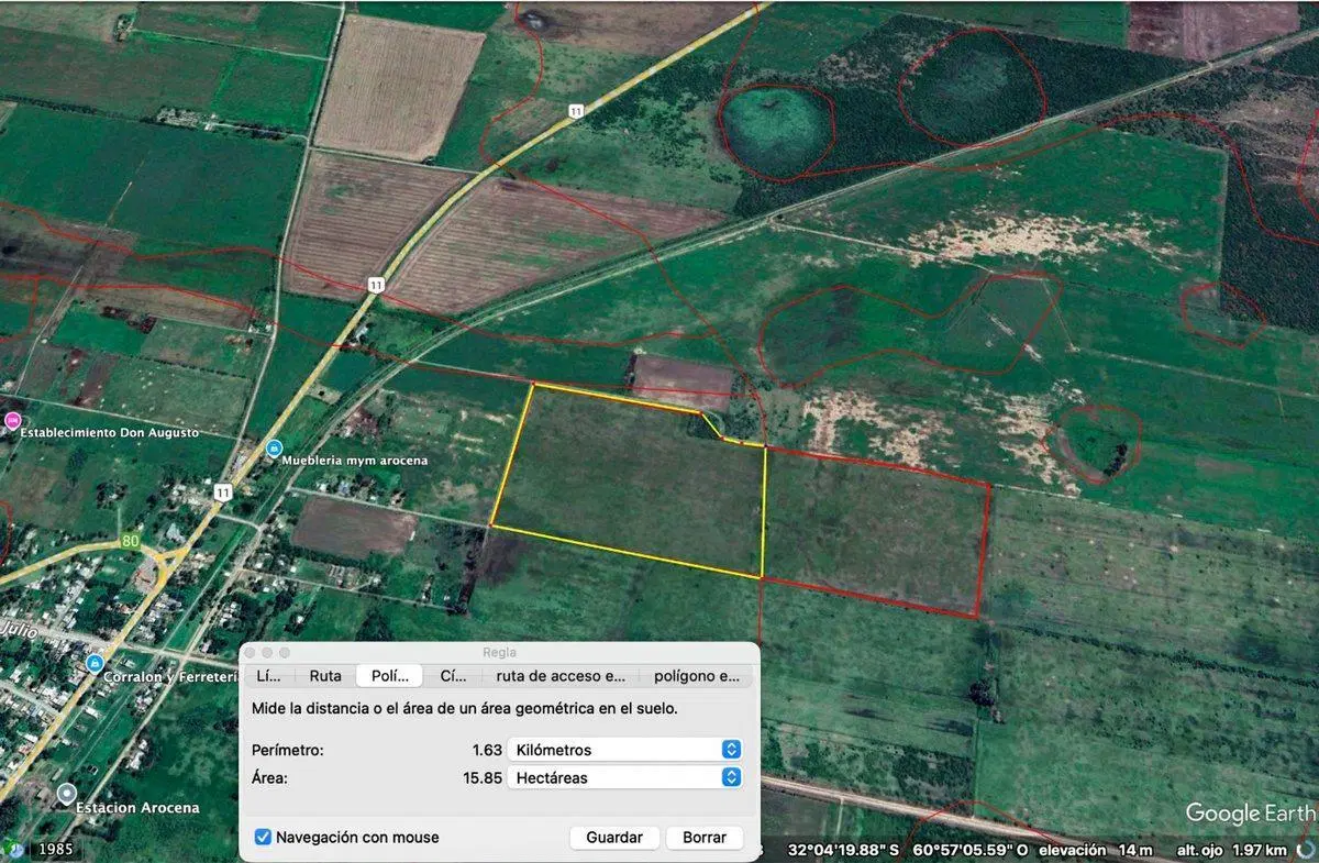 VENTA CAMPO AGRICOLA AROCENA 2