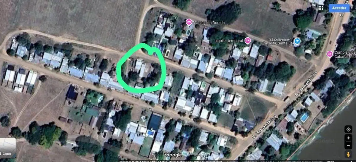 VENTA Casa Amueblada en Cayastá, a 80 m del Río 5