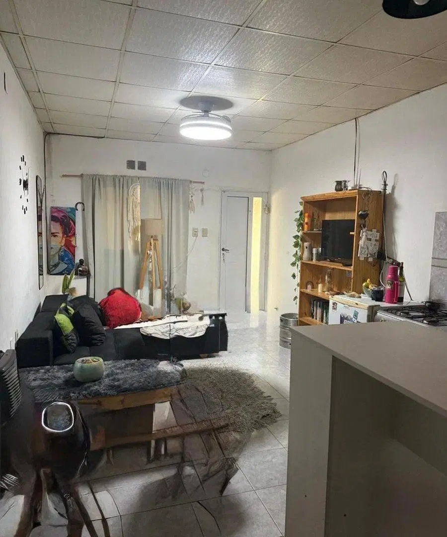 Venta departamento un dormitorio con patio cochera 4
