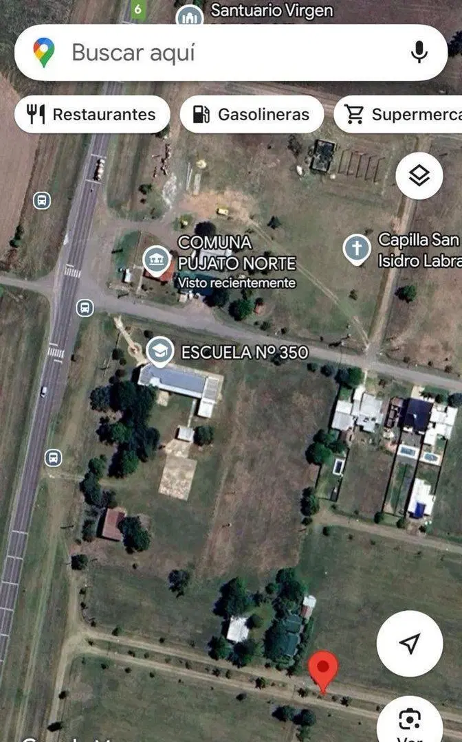 VENTA Terreno en Pujato Norte. Lado de la comuna. 2