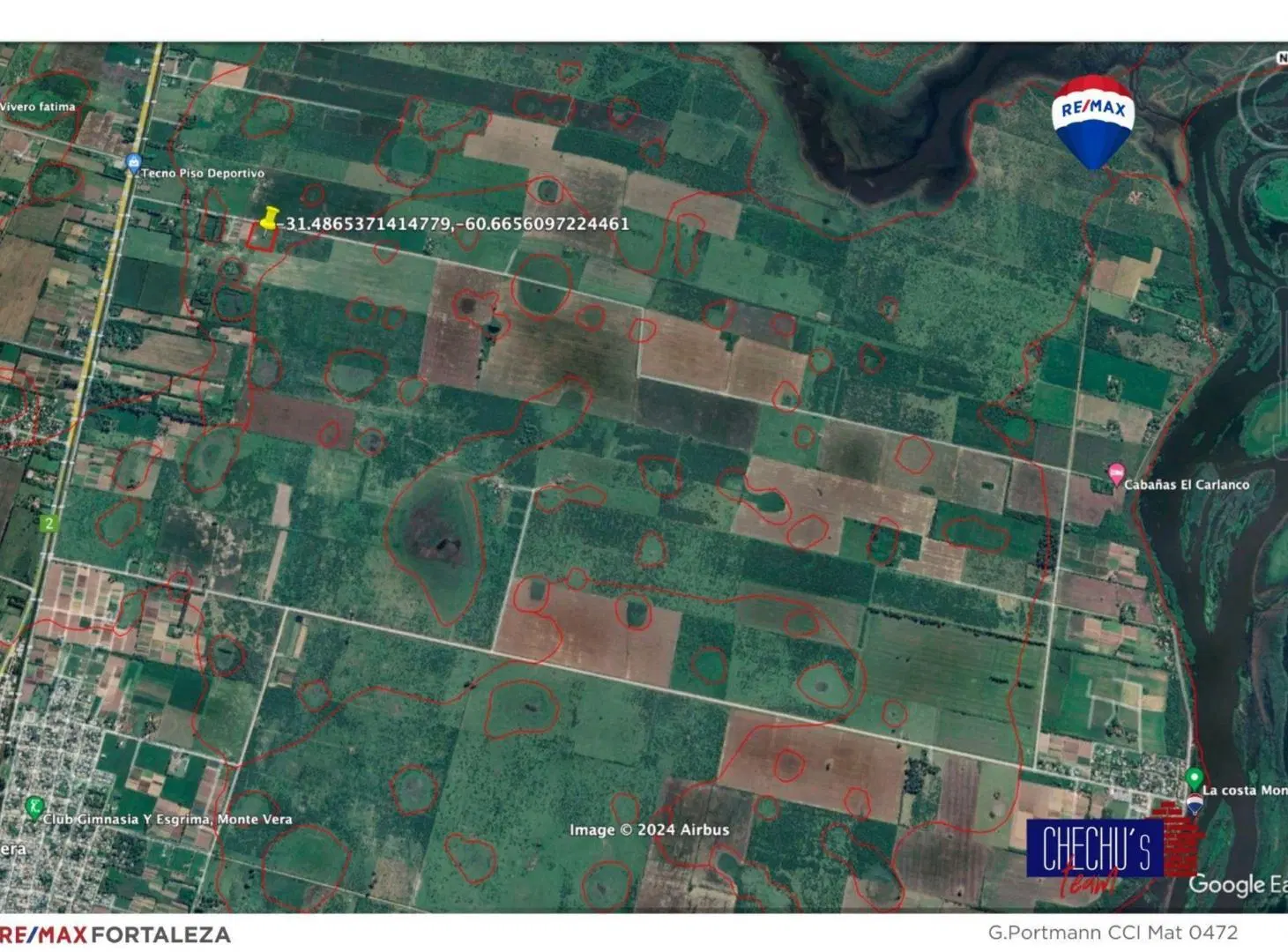 Venta de terreno. Monte Vera 4