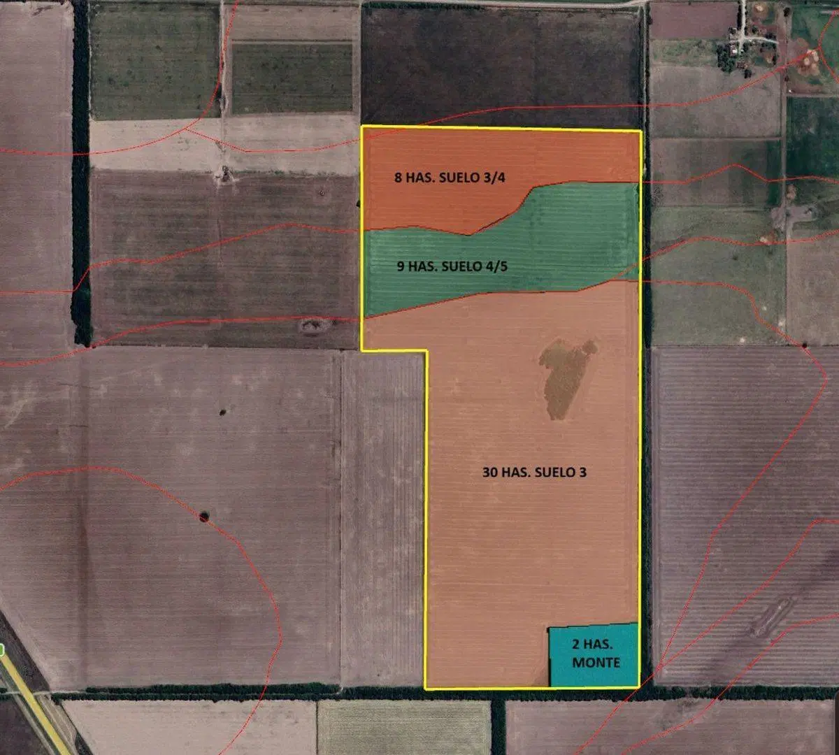 VENTA CAMPO DE 49,21 HAS. EN MARIA LUISA 5