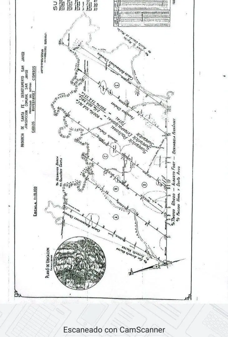 VENTA CAMPO, 400 has, Isla San Javier, Escriturabl 4