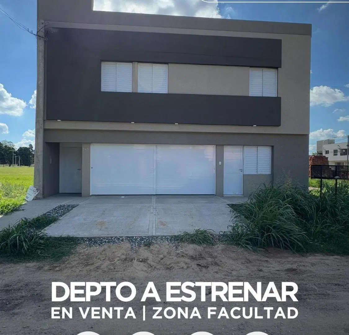 Venta dpto zona Facultad - Esperanza 2