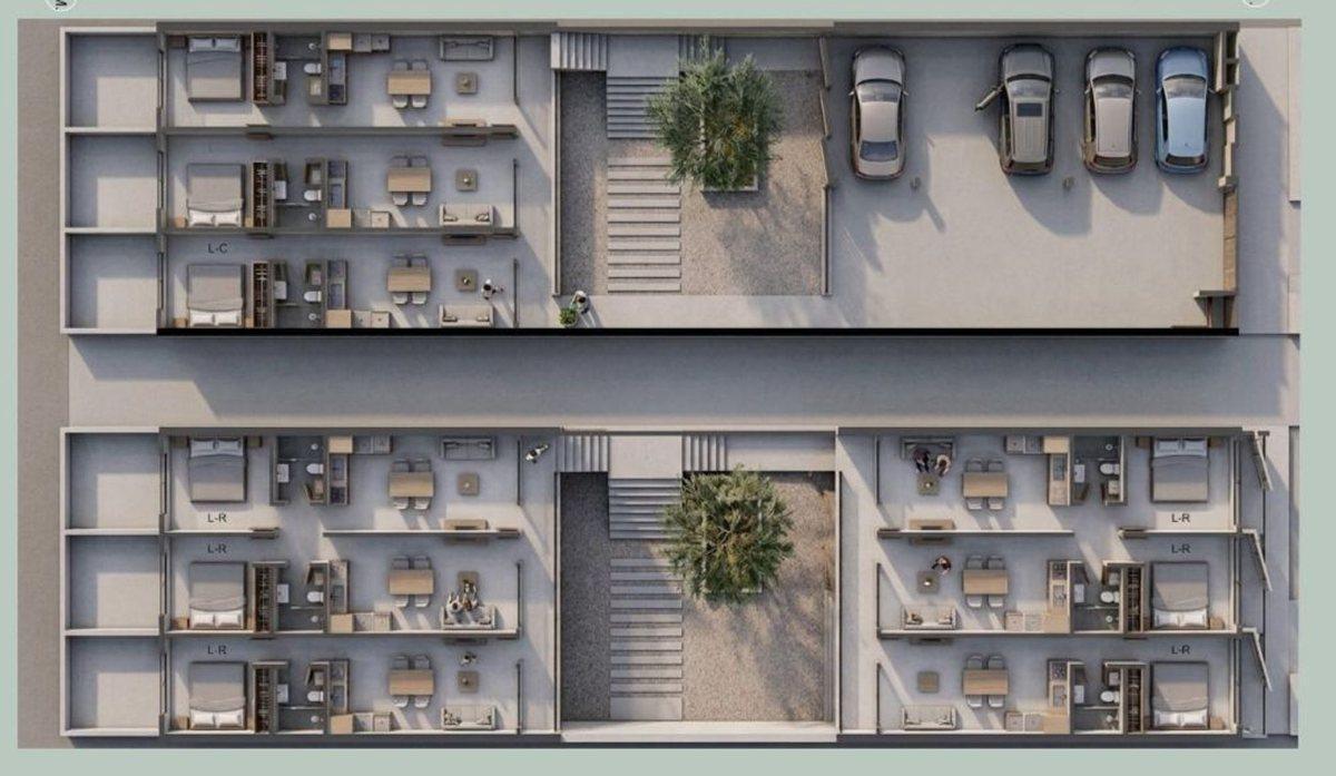 Foto de PRE VENTA DEPARTAME N5 COMPLEJO AURORA BRASIL 1226, imagen 2