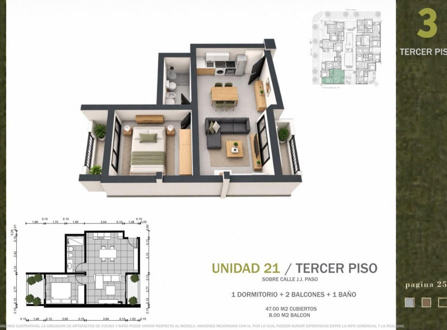Foto de Preventa U21 departamento 2 dormitorios Esperanza, imagen 4