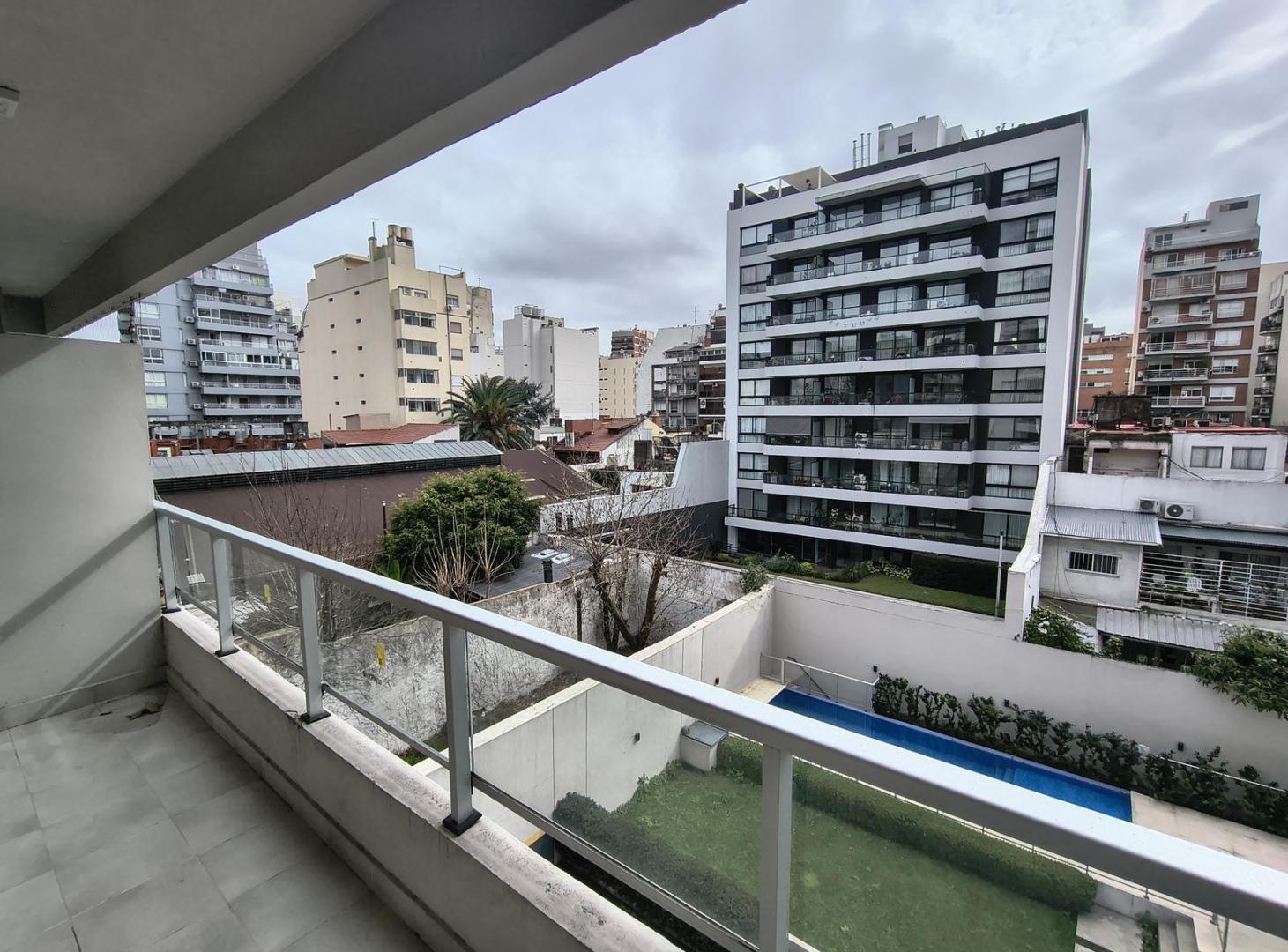Foto de Departamento Monoambiente Alquiler Balcon Luminoso Pileta Sum, imagen 5