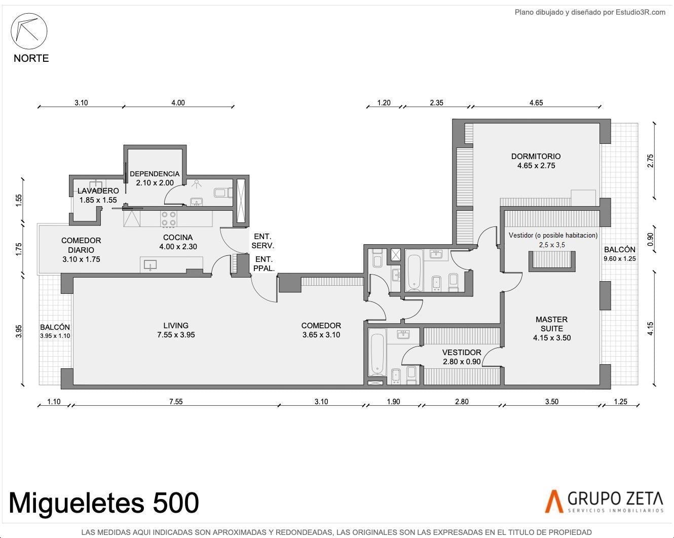 Foto de Venta 4 Ambientes en Las Cañitas. Dos Cocheras, Baulera y Amenities, imagen 1