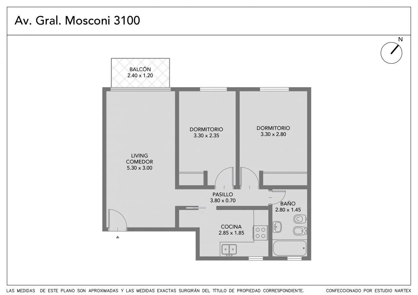 Departamento 3 ambientes venta Villa Pueyrredón 5