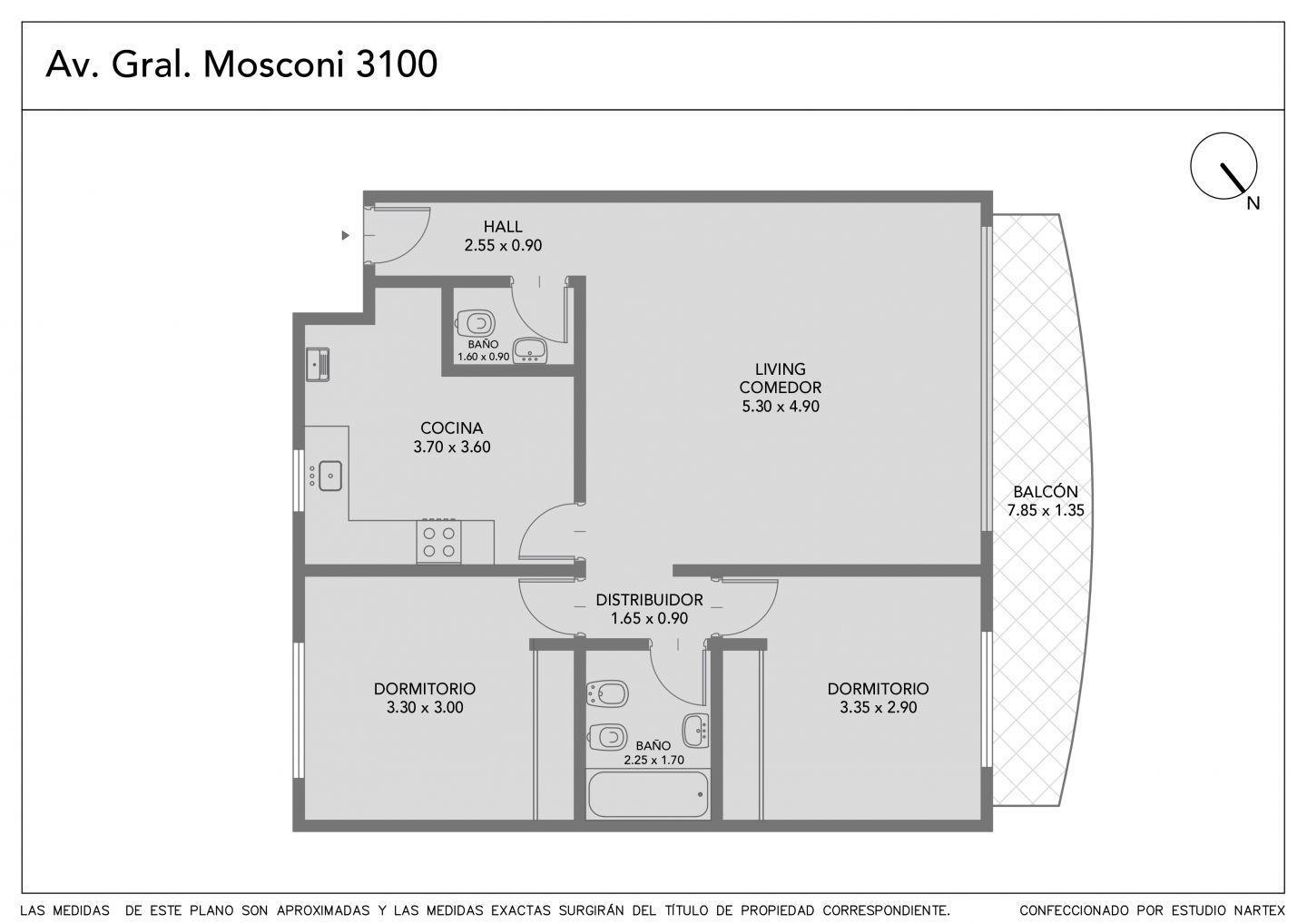 Foto de Departamento 3 ambientes venta Villa Pueyrredón, imagen 4