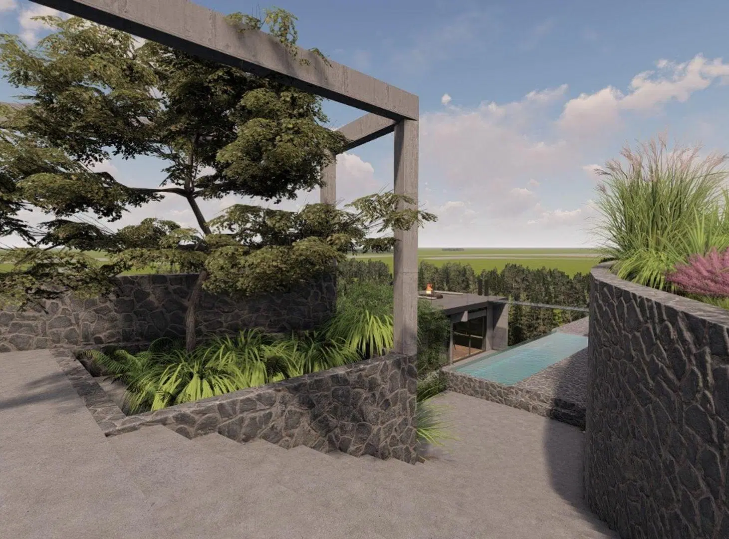 VENTA LOTE 1938 M2 COUNTRY LA DESEADA CON PROYECTO 4