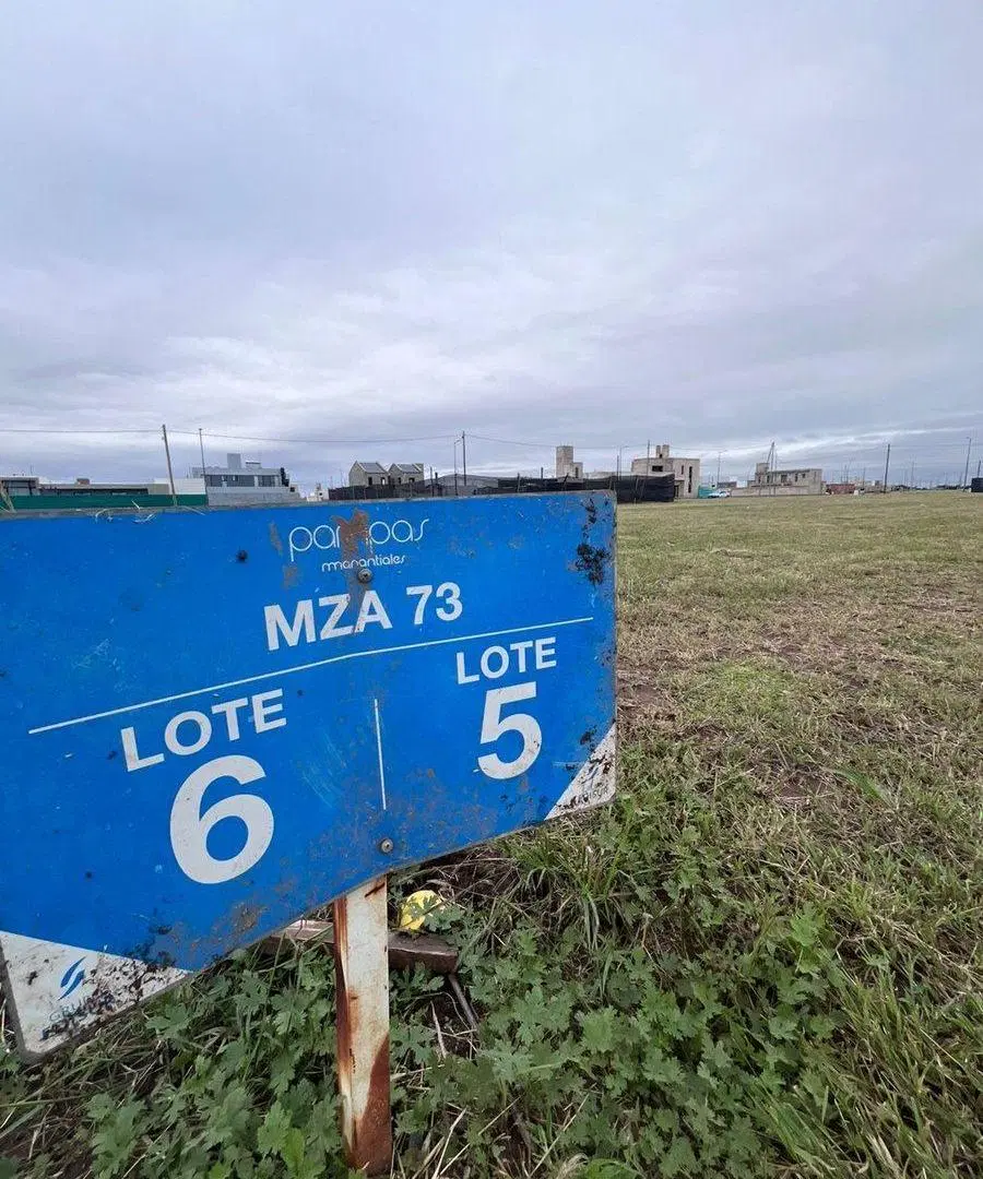 VENTA LOTE PAMPAS DE MANANTIALES 2