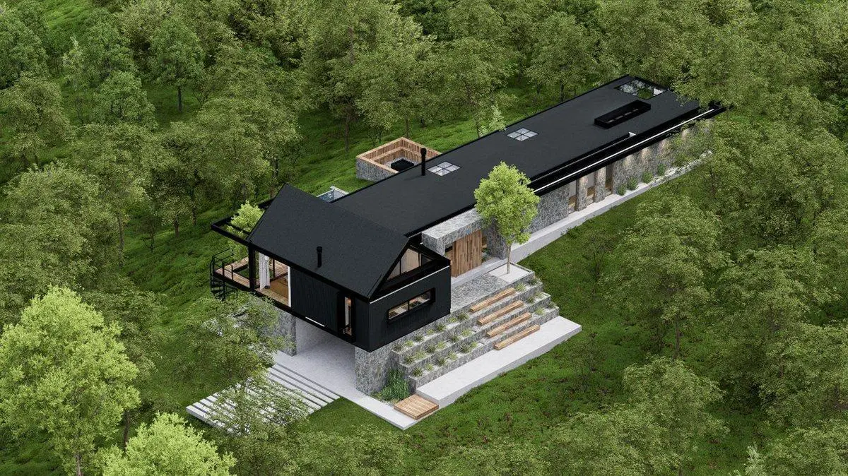 VENTA EN POZO CASA DE LUJO EN RESERVA NATURAL CBA 2