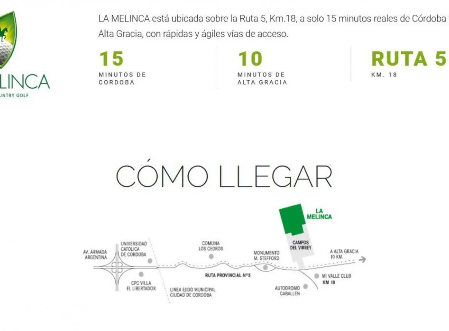 VENTA LOTE LA MELINCA HARAS COUNTRY GOLF CÓRDOBA 3