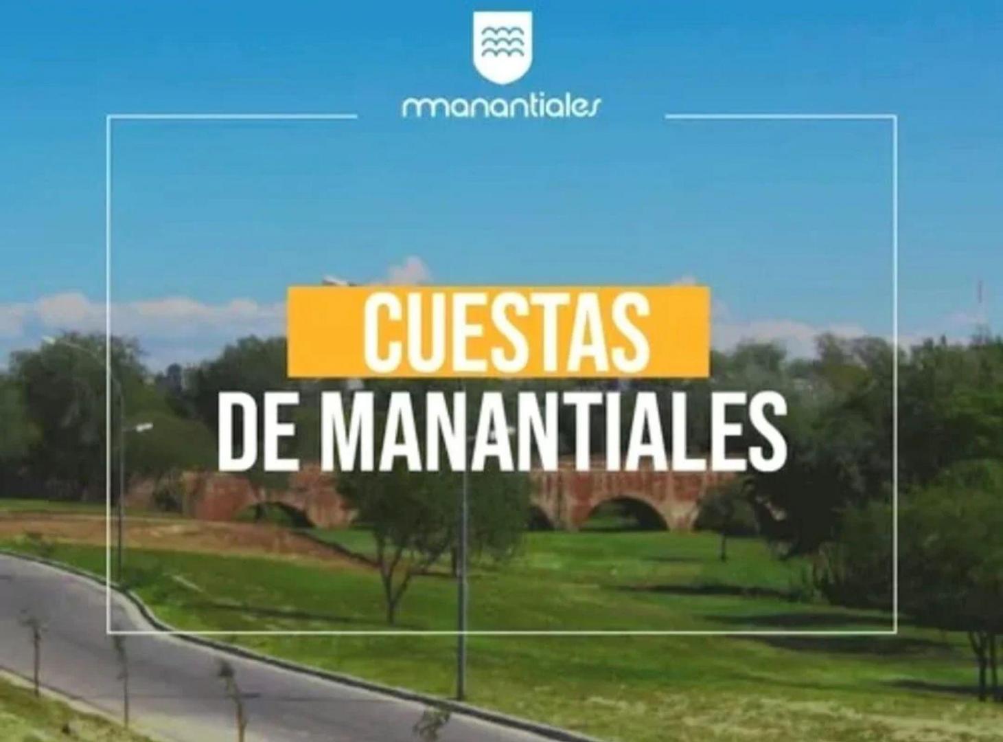 Foto de VENTA LOTE CENTRAL FONDO NORTE CUESTAS MANANTIALES, imagen 1