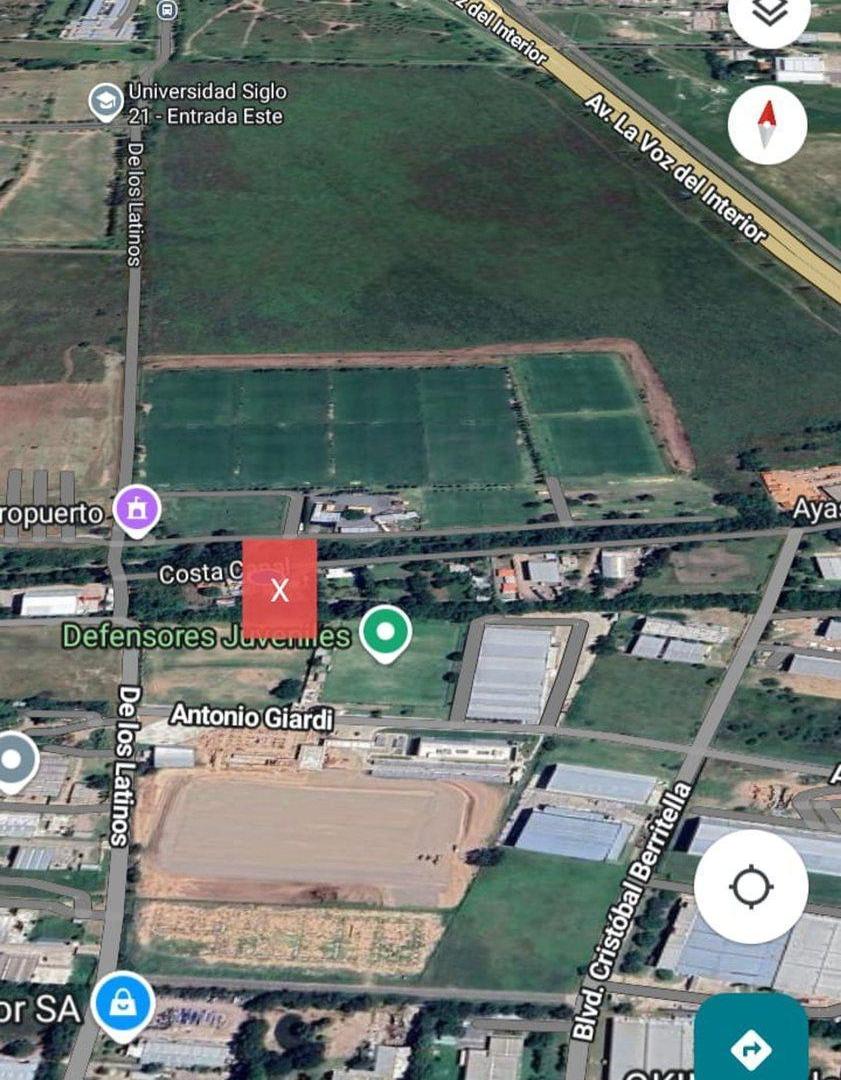 Foto de VENTA LOTE PARA GALPONES AEROPUERTO CORDOBA, imagen 3