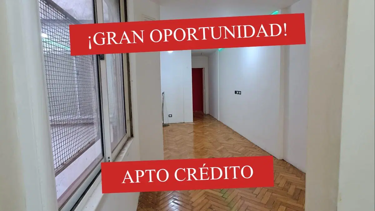 Departamento 3 ambientes apto crédito y profesional en Monserrat 5