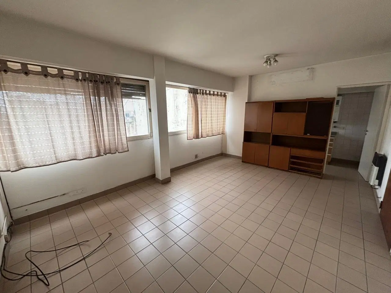 Departamento en alquiler de dos ambientes en San Nicolás sin expensas 3