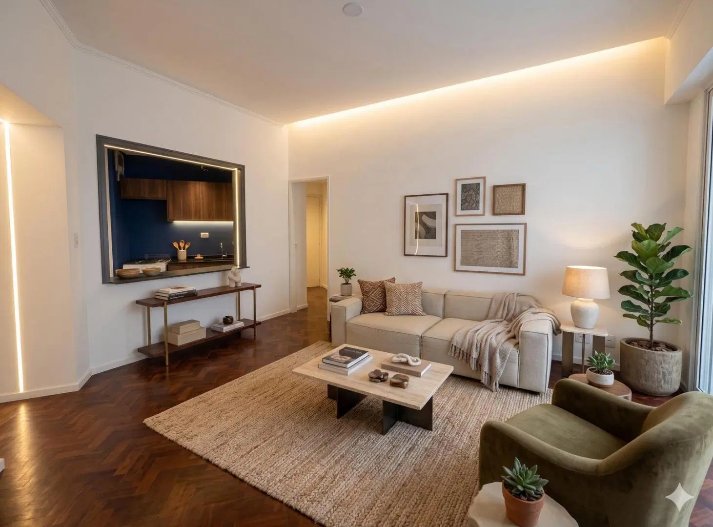 Departamento en venta de 3 ambientes en Centro con balcón 8