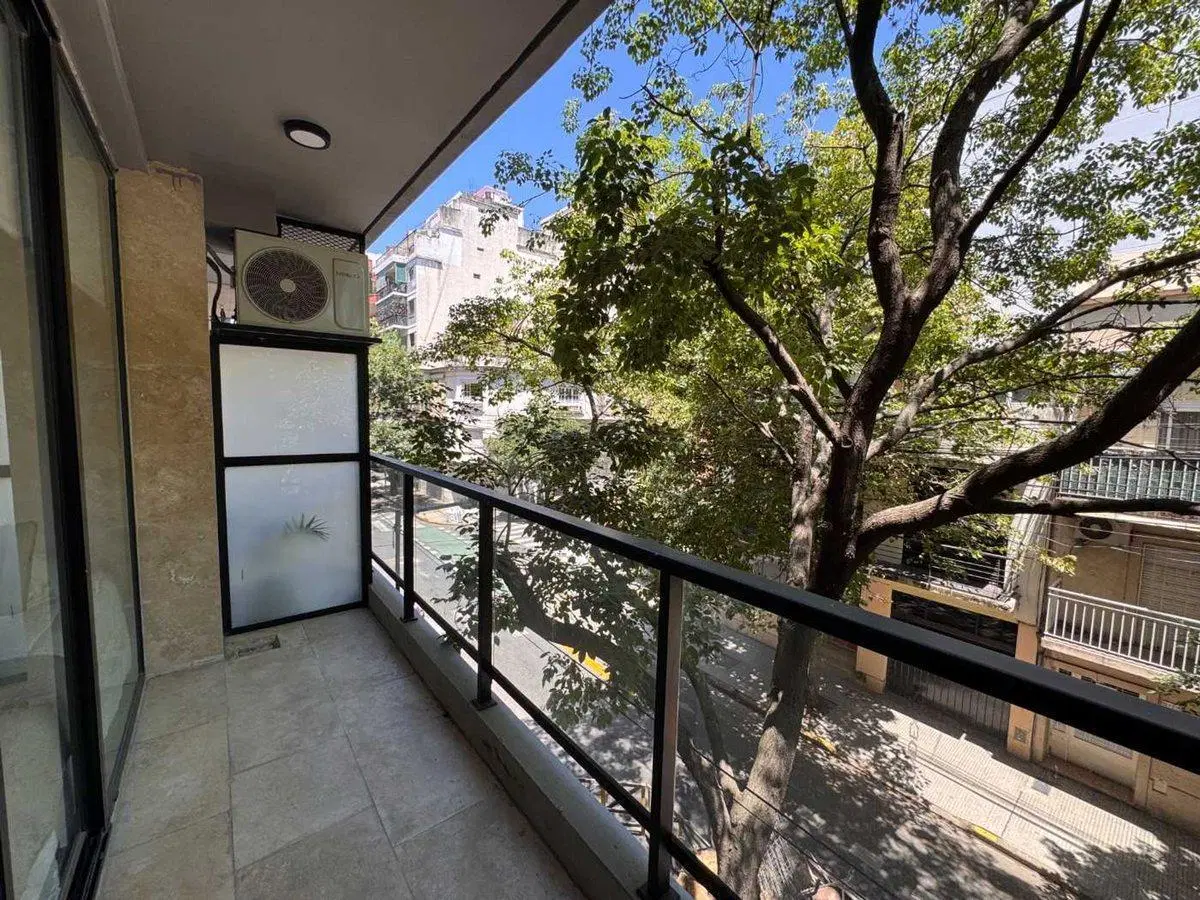 Monoambiente alquiler temporario c/balcon,Belgrano 5