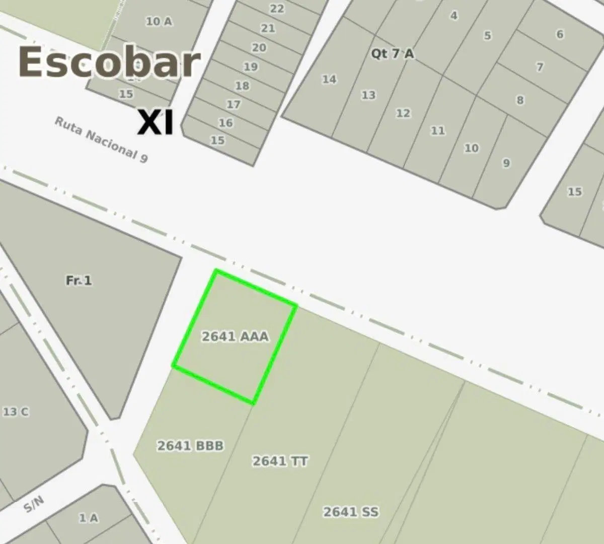 Venta de lote en Loma Verde 4