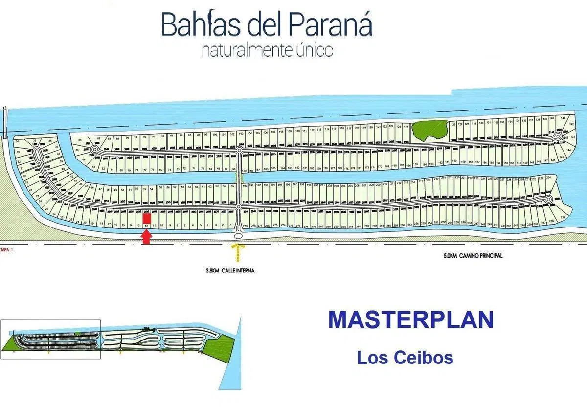 VENTA LOTE EN BAHÍAS DEL PARANÁ -AL CANAL INFERIOR 2