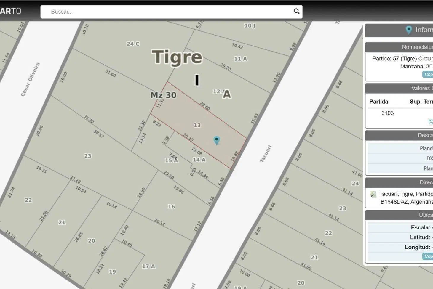 VENTA LOTE C/ CASA A REFACCIONAR TIGRE RESIDENCIAL 5